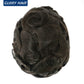 130% Density Male Hair Prosthesis India Human Hair Thickness PU Second Skin Men Wigs for Hair Loss